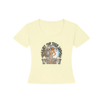 Valley of the Moon Glam Pinup Women's Slim Fit T-Shirt