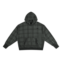 California O.G. Plaid Color Block Hoodie