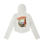 Sonoma Classic Pinup Women's Cropped Full Zip Hoodie