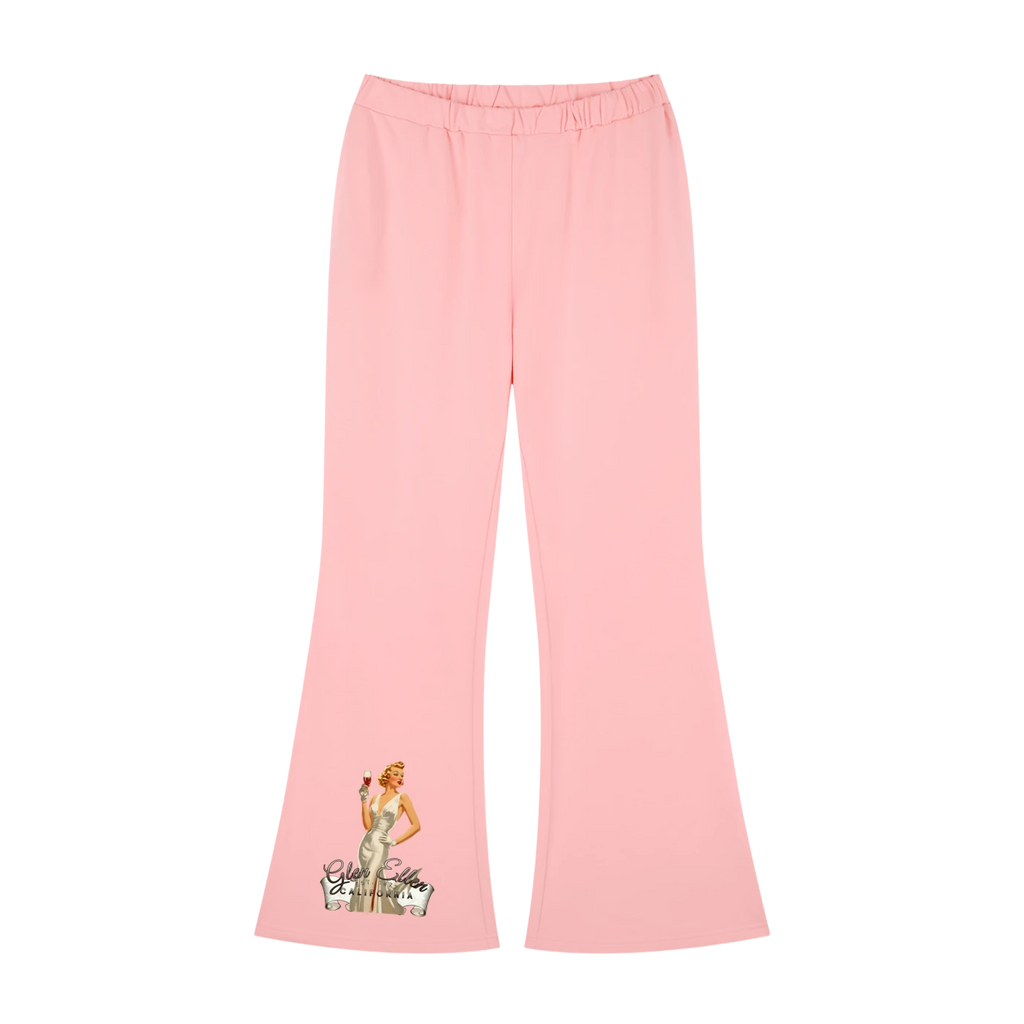 Valley of the Moon Glam Slim-Fit Flared Sweatpants