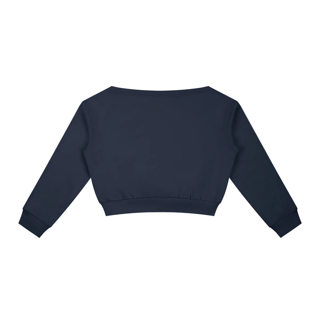 Vintage Cocktail Club Women's Off-Shoulder Sweatshirt