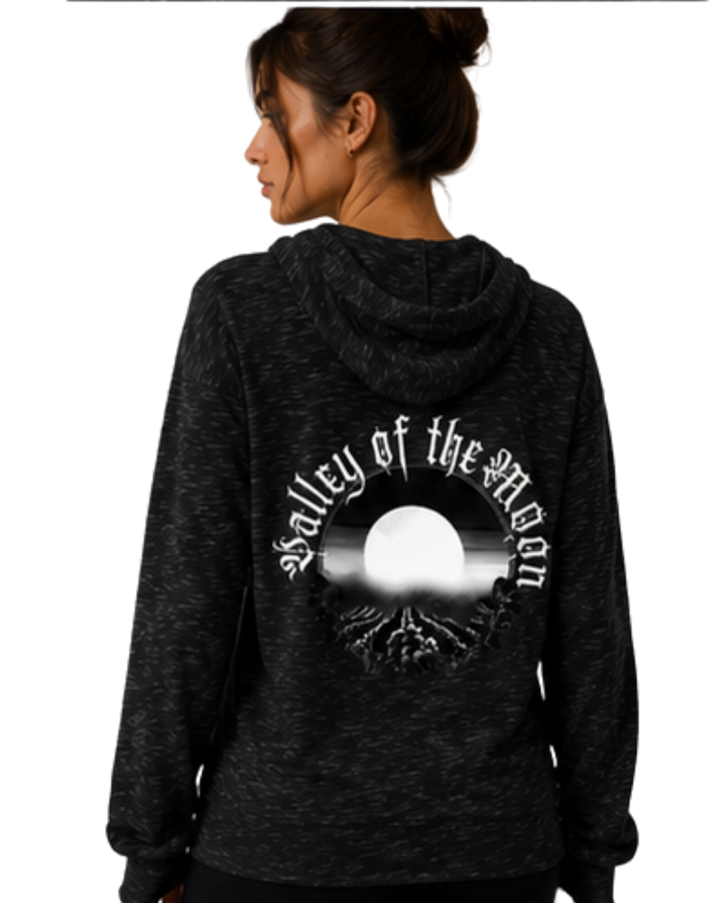 Valley of the Moon Womens Full Zip Hoodie