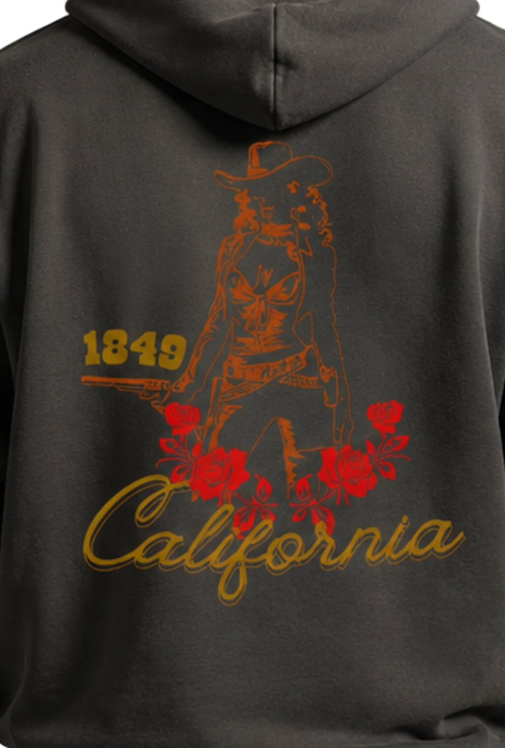 California Cowgirl Men’s Full Zip Hoodie
