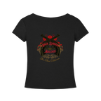 Saloon Silhouette V-Neck T-Shirt