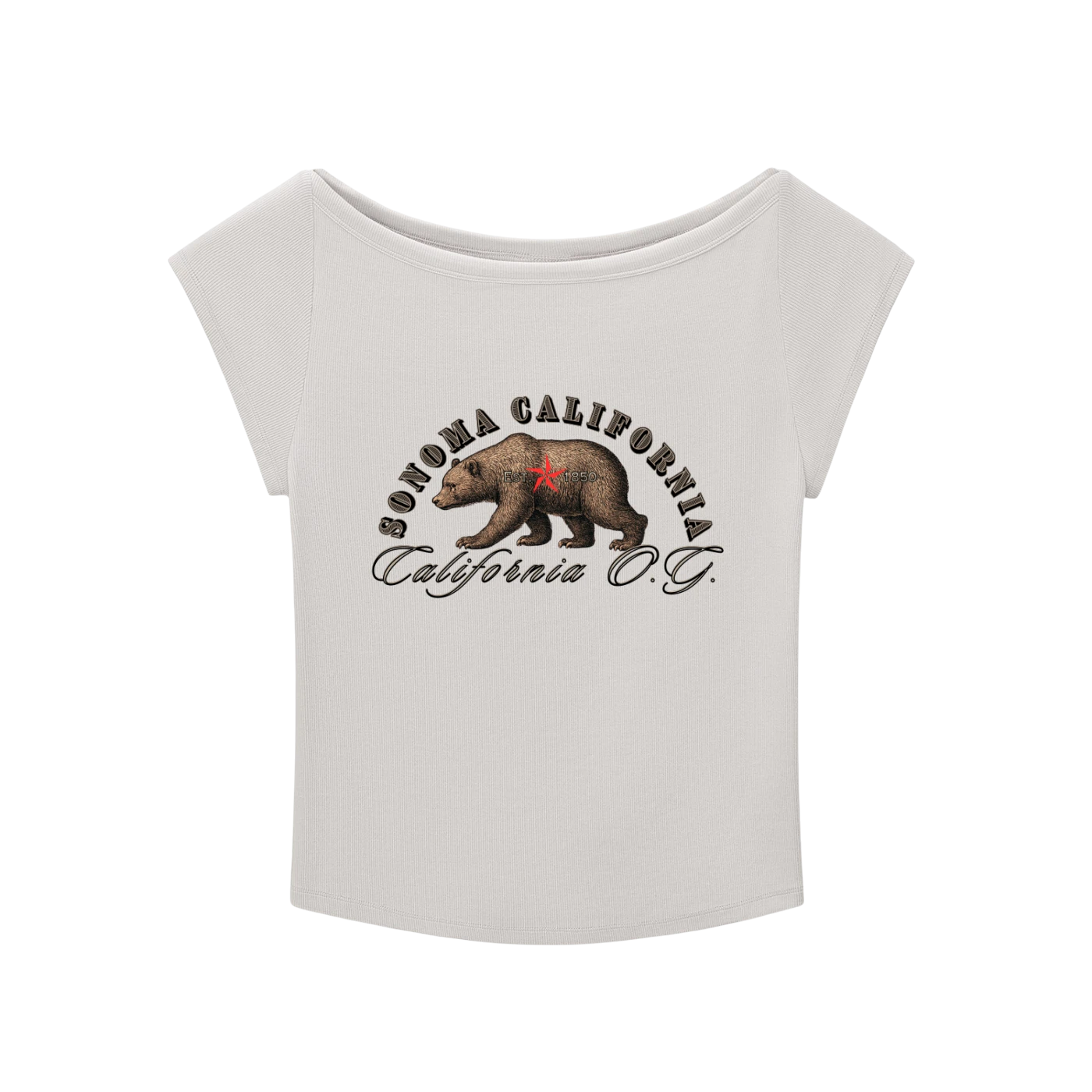 Sonoma Bear Boat Neck T-shirt Main image