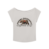 Sonoma Bear Boat Neck T-shirt