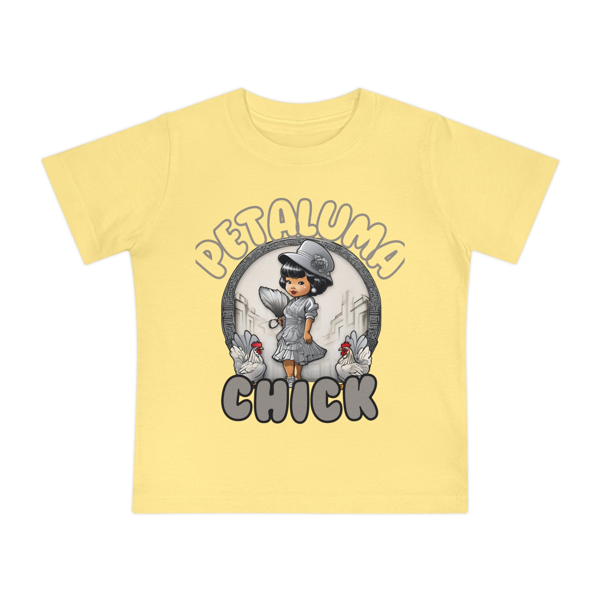 Petaluma Chick Baby/Toddler Short Sleeve T-Shirt
