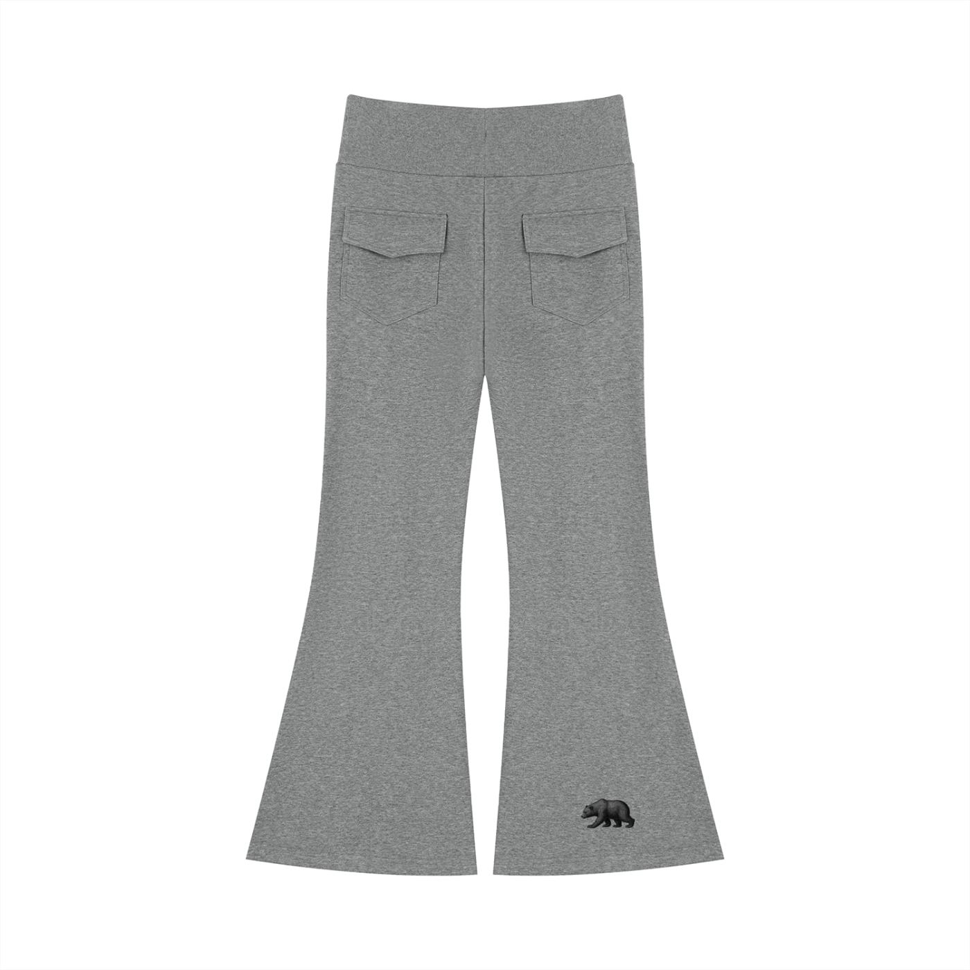 Women's Drawstring Flared Leg Pants