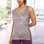 Rose Lace Women's Racerback Sports Top