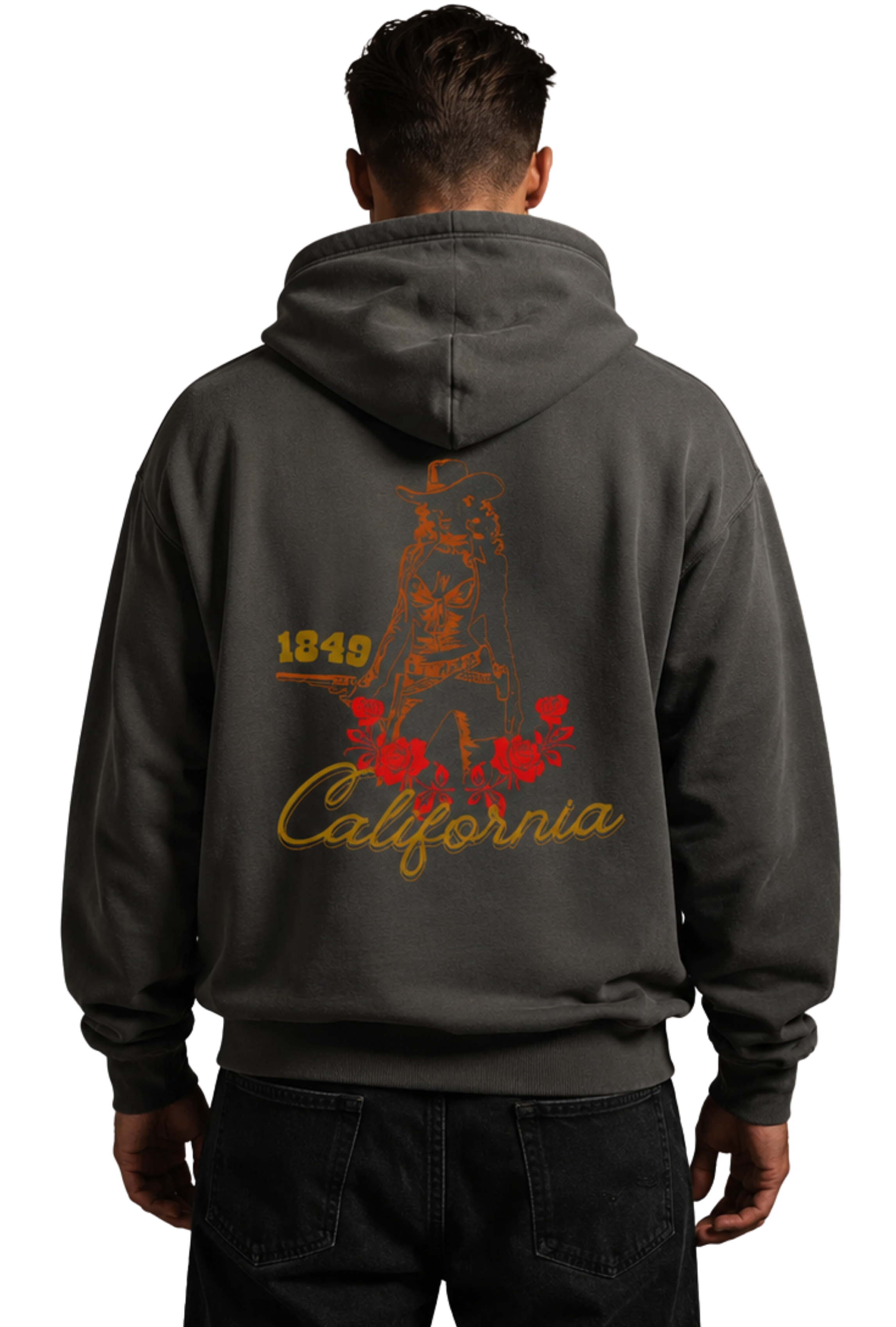 California Cowgirl Men’s Full Zip Hoodie