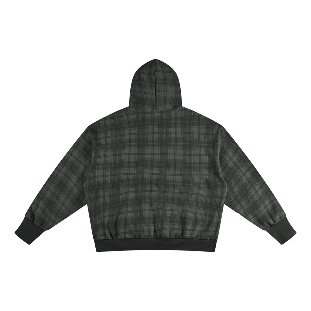 California O.G. Plaid Color Block Hoodie