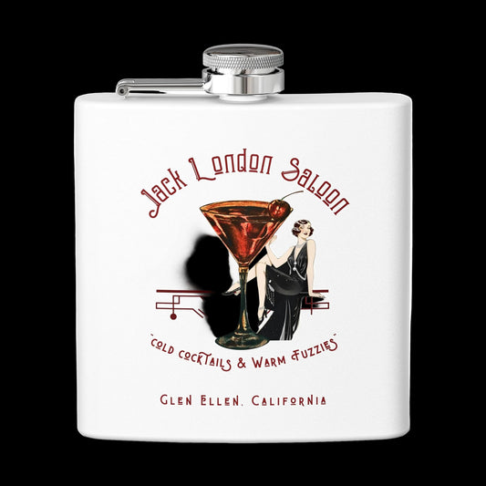 SALOON "COLD COCKTAILS" Stainless Steel Flask, 6oz