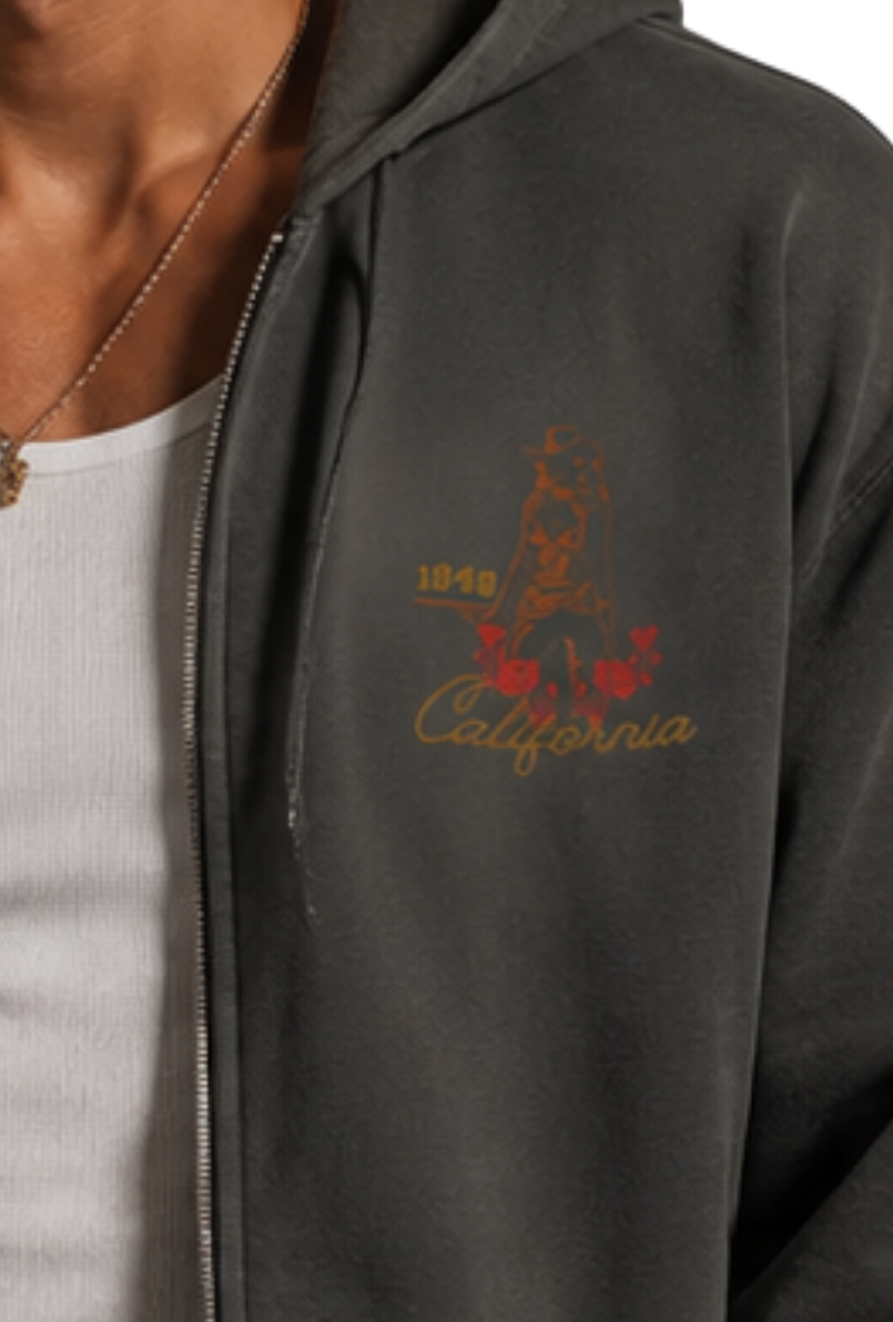 California Cowgirl Men’s Full Zip Hoodie