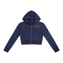 California O.G. Collegiate Women’s Slim Crop Full Zip Hoodie