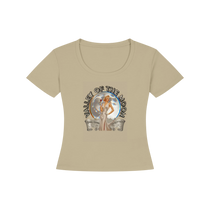 Valley of the Moon Glam Pinup Women's Slim Fit T-Shirt