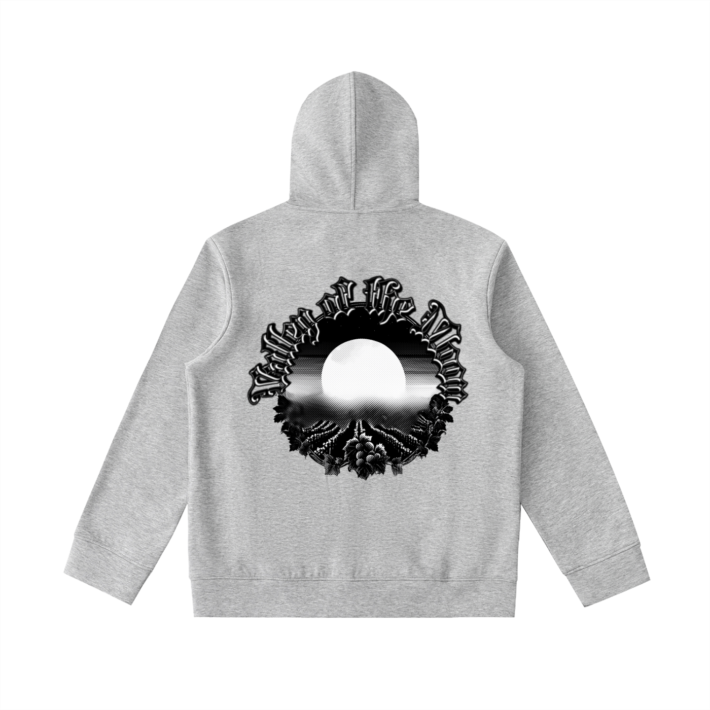 Essential Heavyweight High Neck  Zip-Up Hoodie