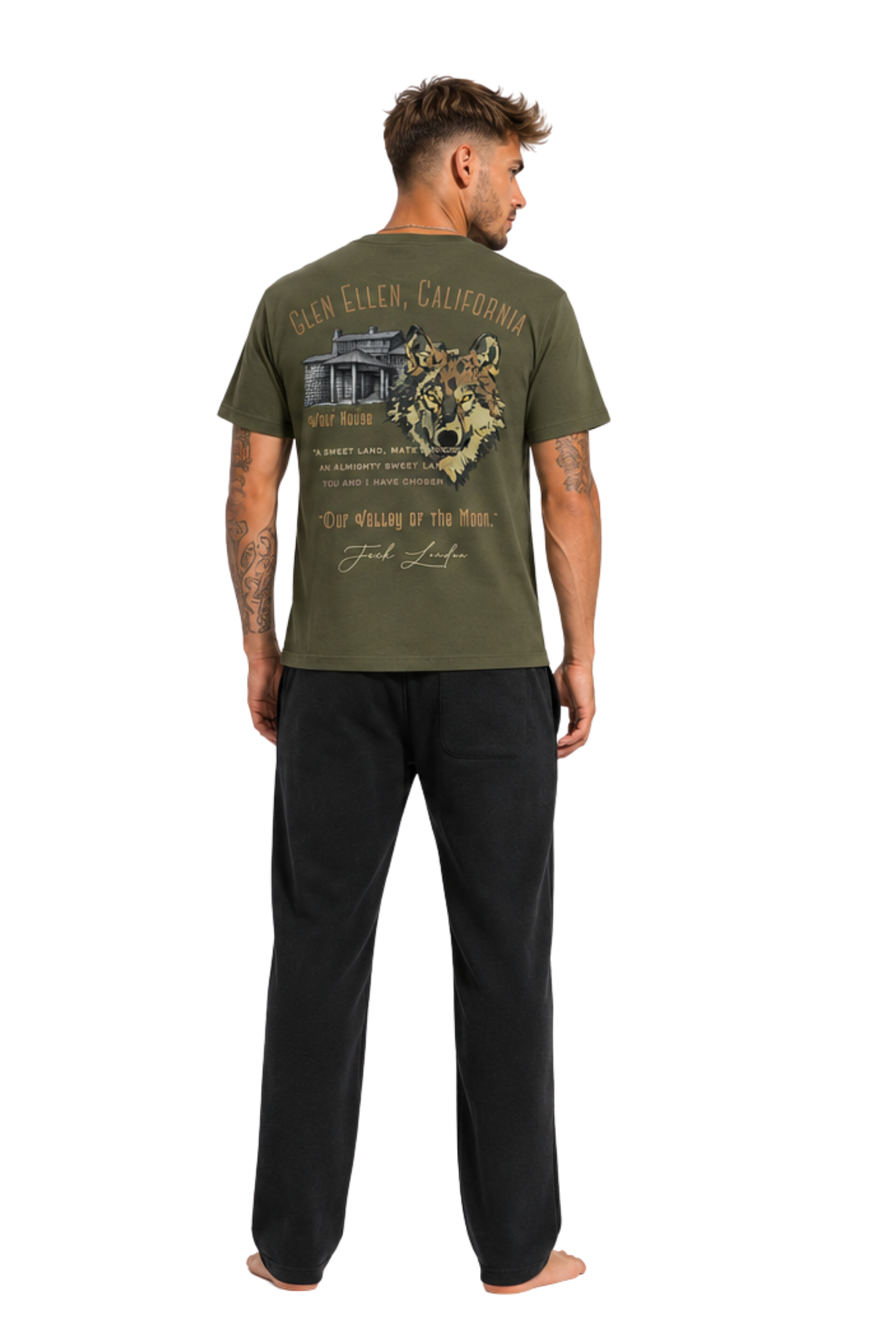 Jack London Moon  Men's T-Shirt