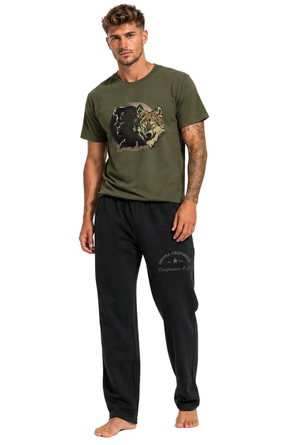 Jack London Moon  Men's T-Shirt