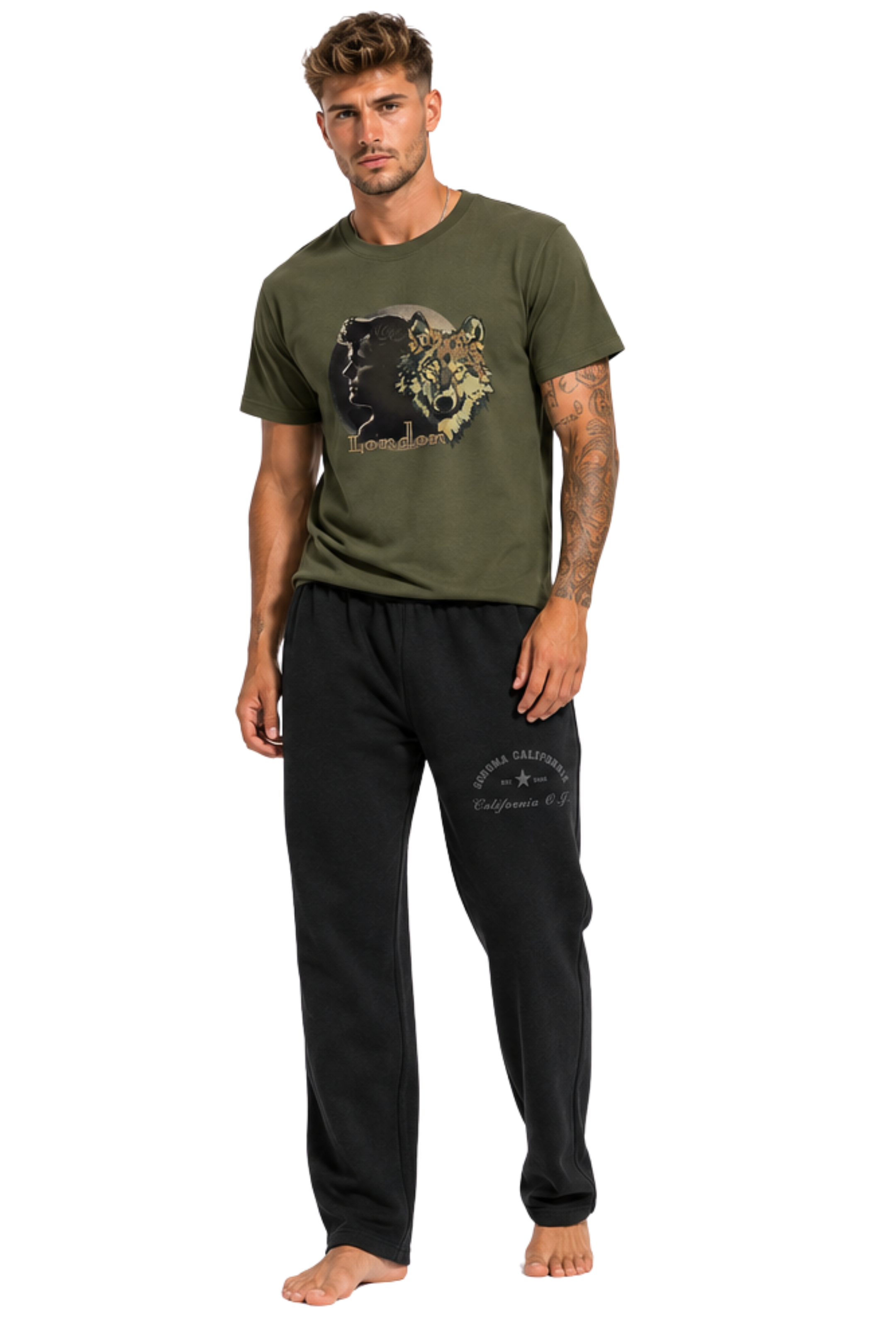 Jack London Moon  Men's T-Shirt