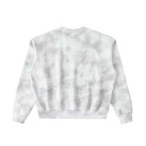 Dirty Washed Boxy Fleeced Sweatshirt