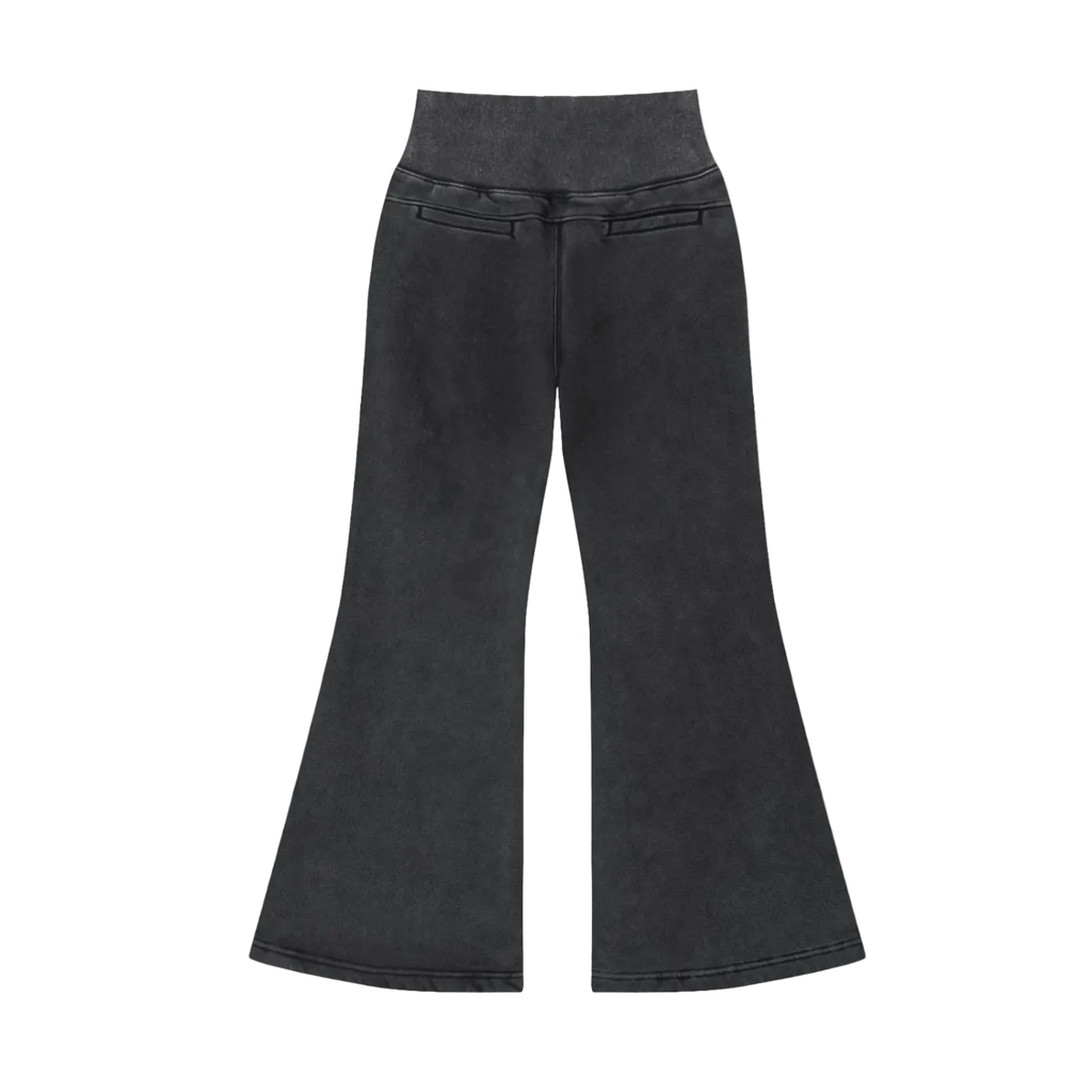 California O.G.Vintage Wash Flared Drawstring Sweat Pants