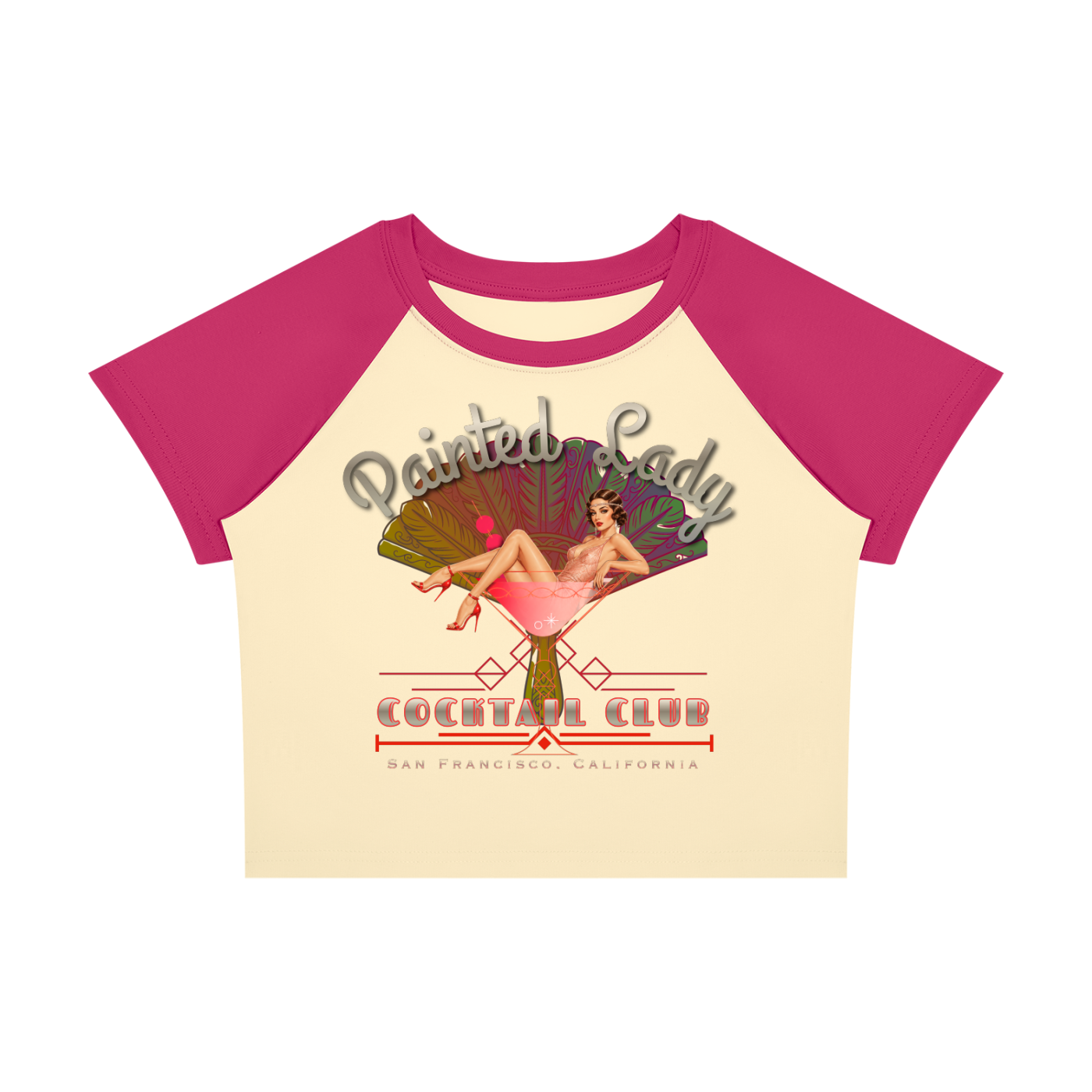 Women’s Raglan Color Block Baby T-Shirt