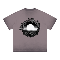 Valley of the Moon Gothic Reverse Dyed Men's Cotton T-Shirt