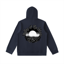 Essential Heavyweight High Neck  Zip-Up Hoodie