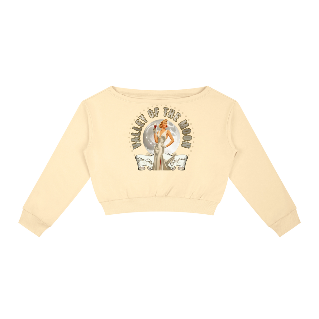 Women's Off-Shoulder Sweatshirt