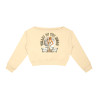 Women's Off-Shoulder Sweatshirt