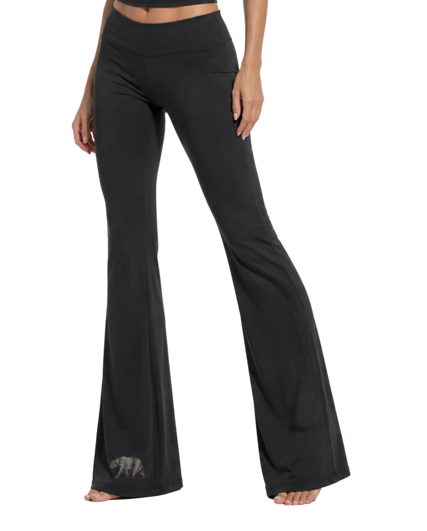 California O.G. Bear Women's High-Waisted Flare Leggings Main image
