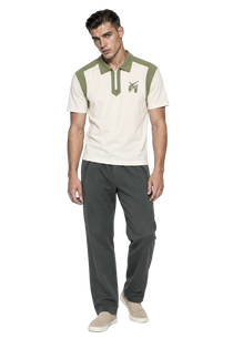 Rebel Quarter Zip Polo Shirt