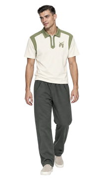 Rebel Quarter Zip Polo Shirt