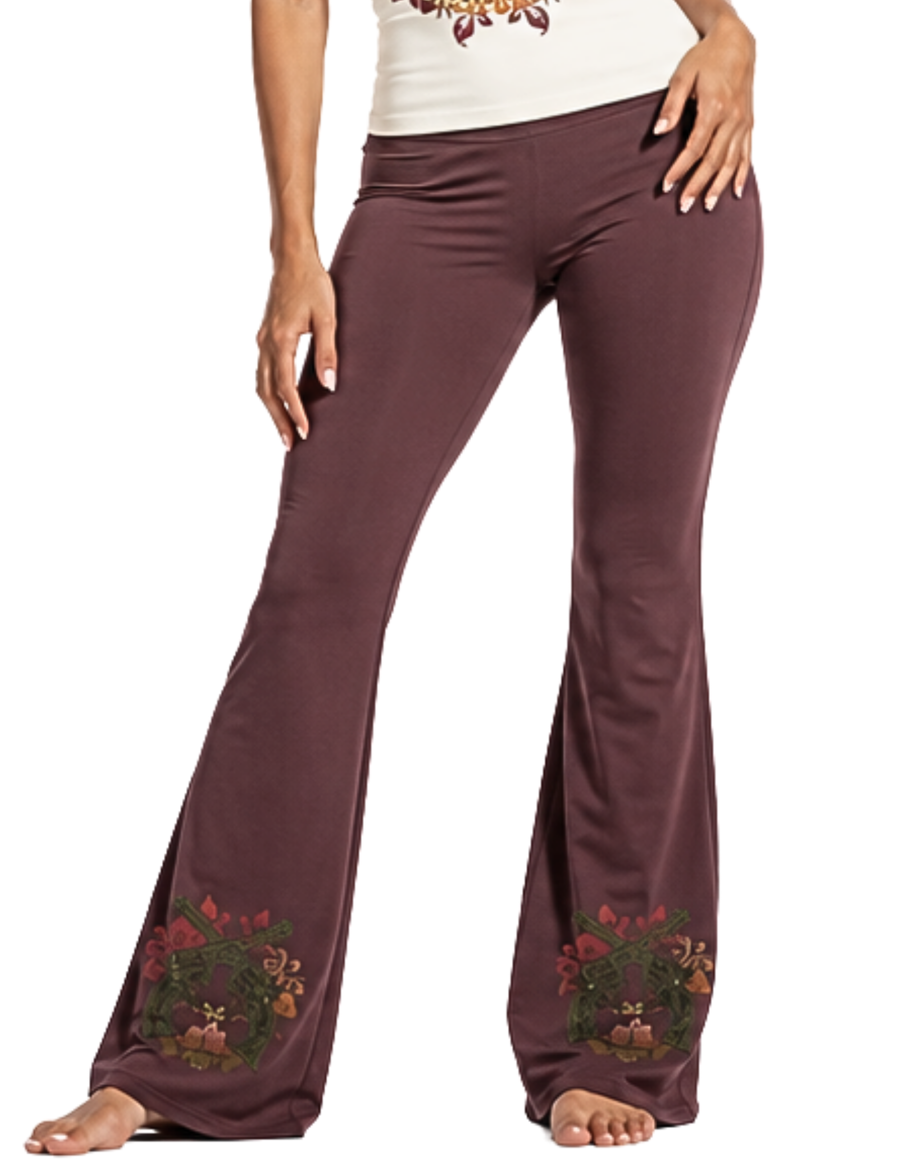 California Outlaw Women’s High Rise Flared Leggings Secondary image
