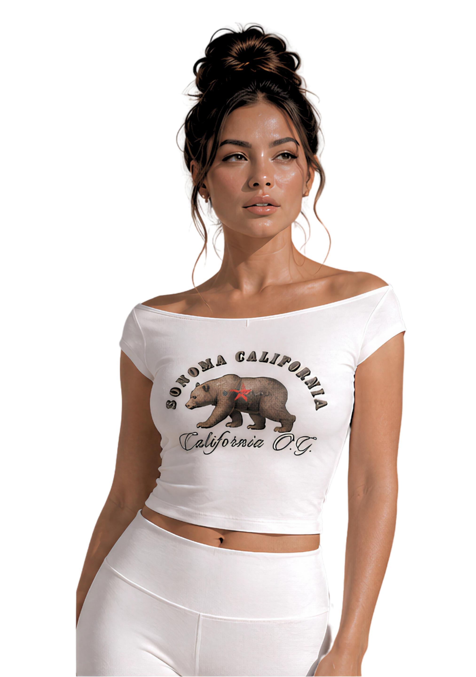 Sonoma Bear Boat Neck T-shirt Main image