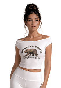 Sonoma Bear Boat Neck T-shirt