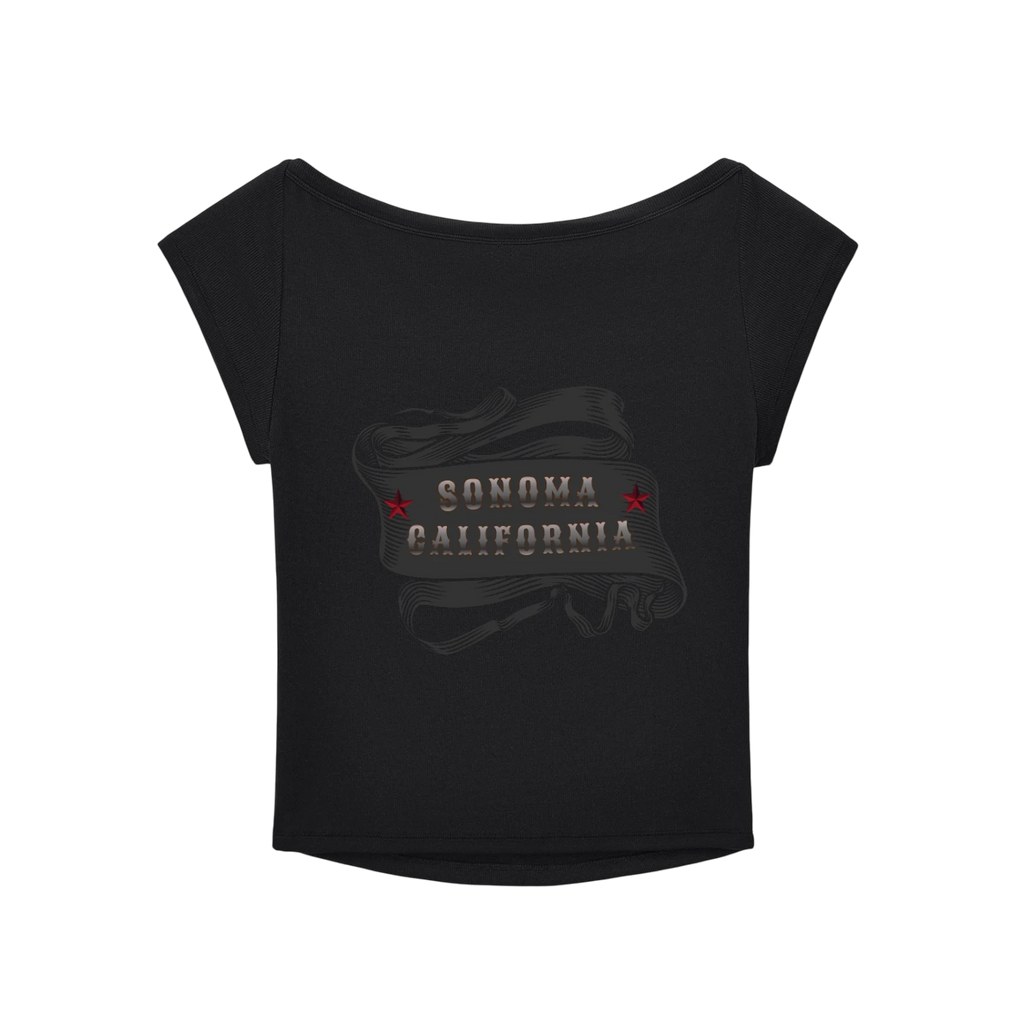 Sonoma Bear Boat Neck T-shirt