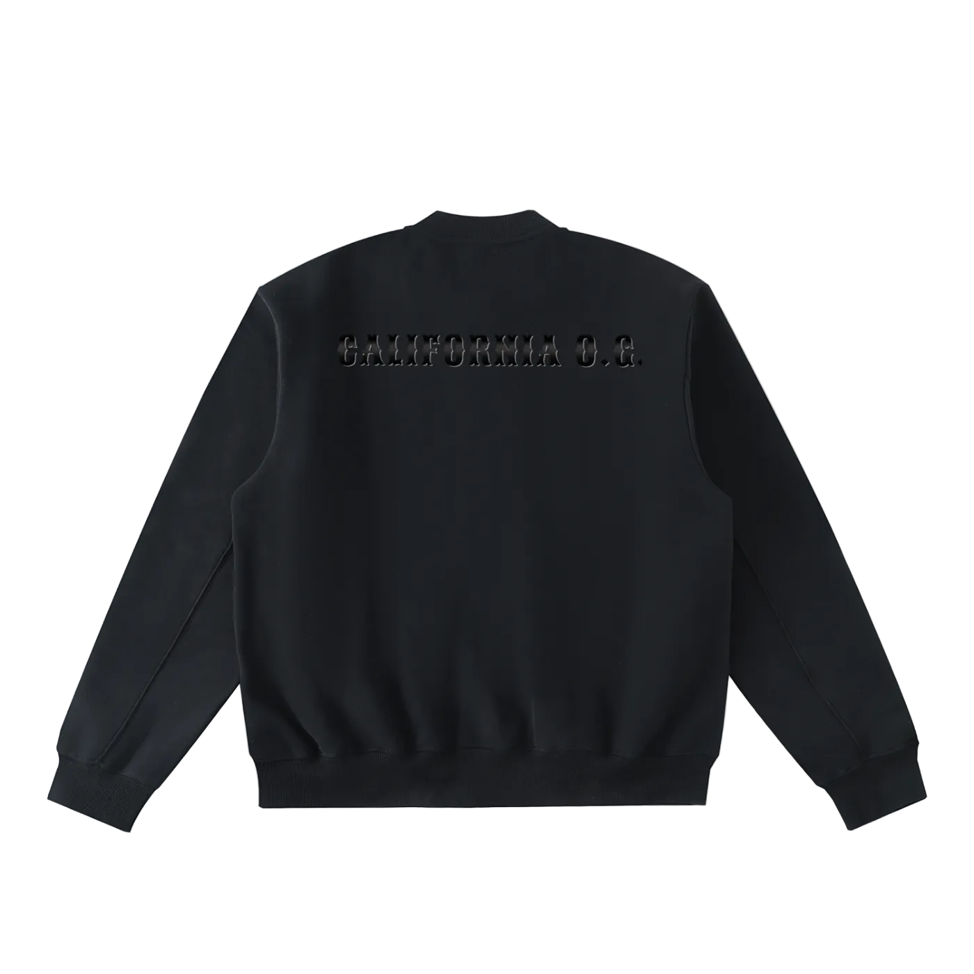 California O.G. Essential Zip-Up Fleeced Varsity Jacket Secondary image