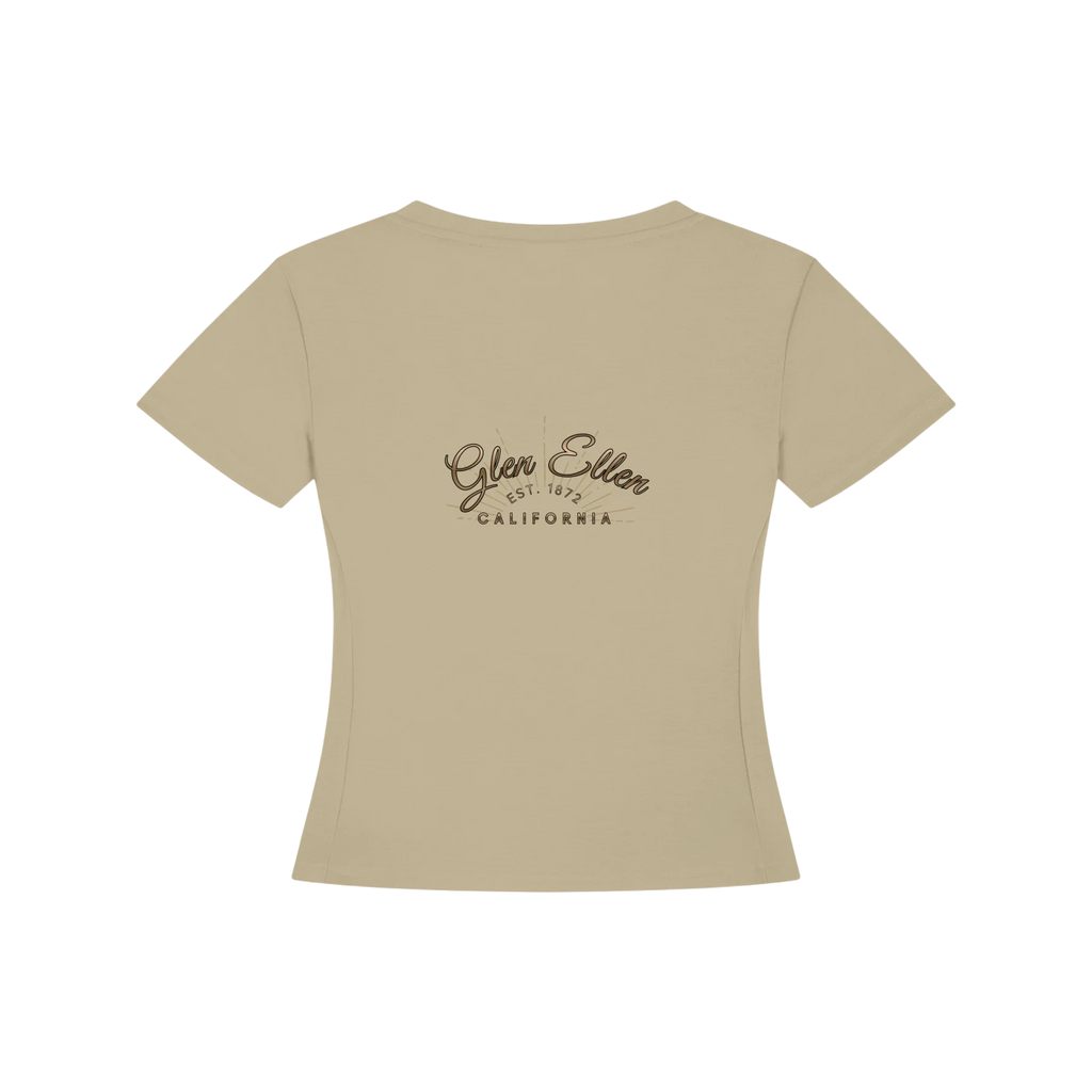 Valley of the Moon Glam Pinup Women's Slim Fit T-Shirt