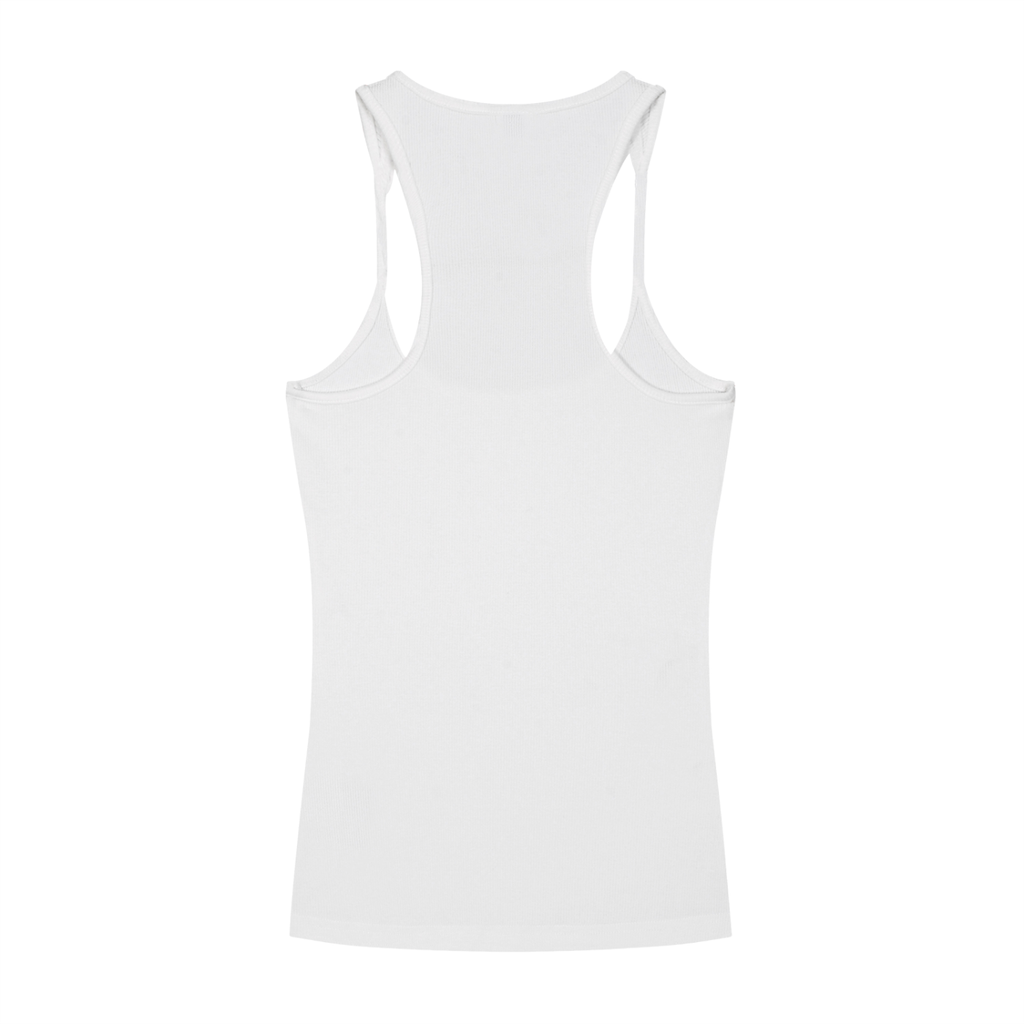 California O.G. Bear  Ribbed Racerback Tank Top