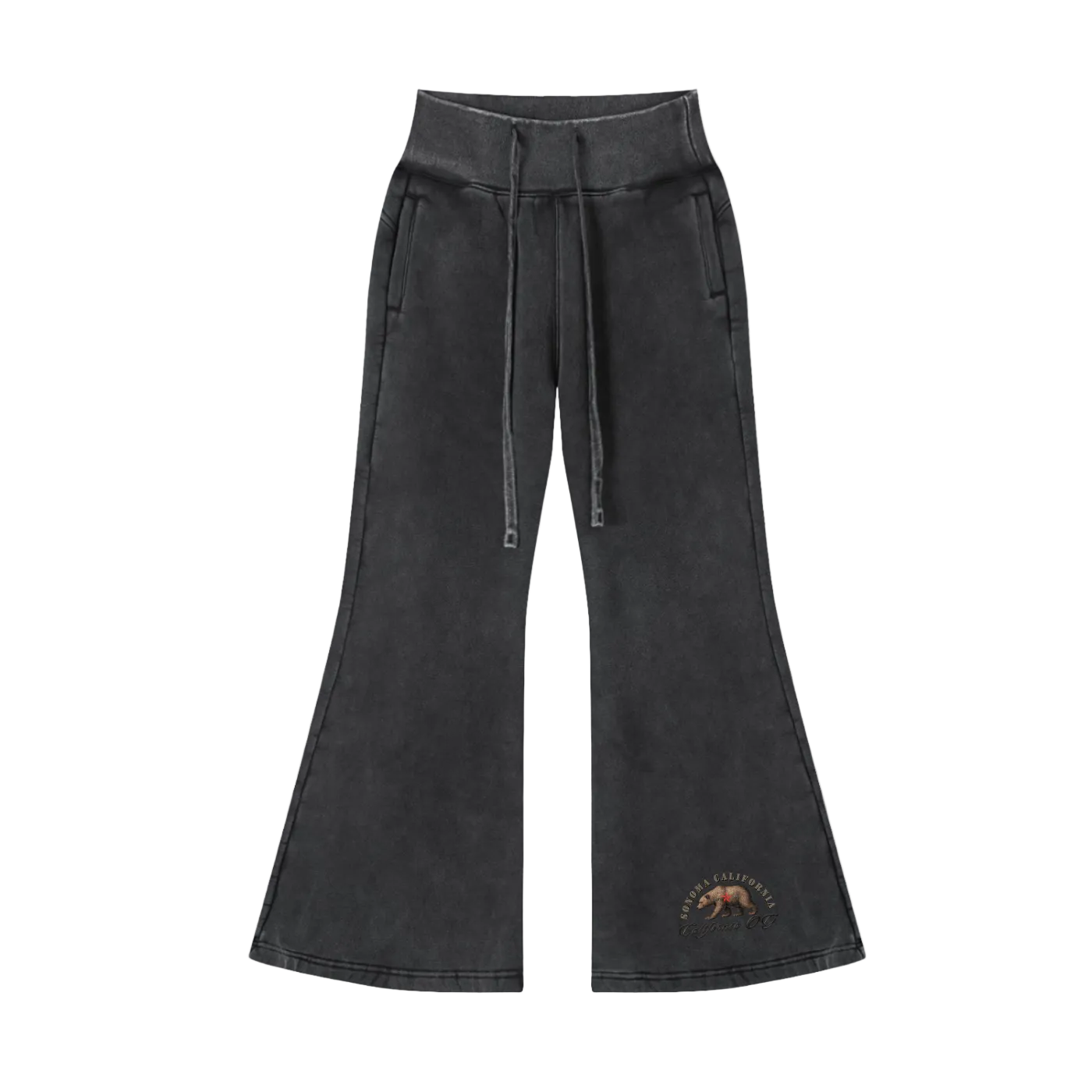 California O.G. Vintage Washed Flared Fleece Pants Secondary image