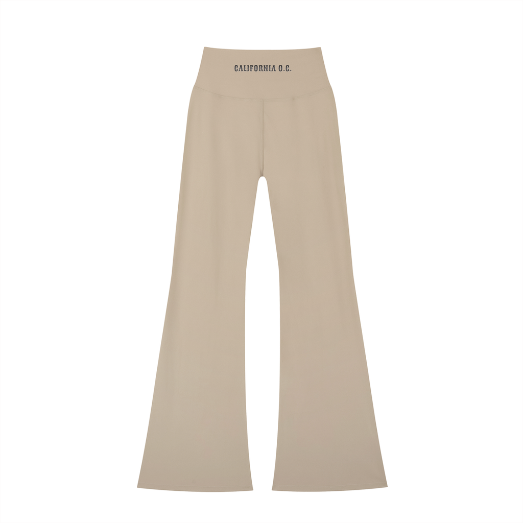 California O.G. Bear Women's High-Waisted Flare Leggings