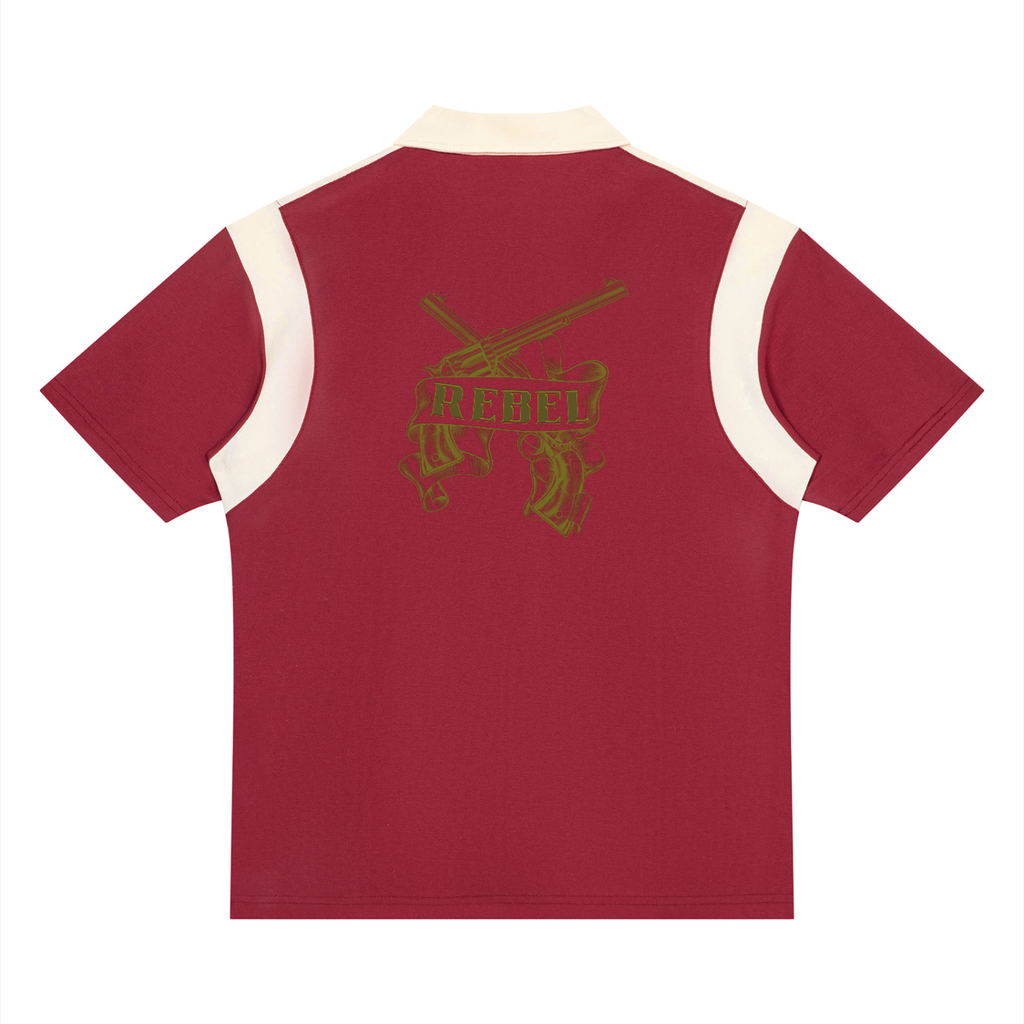Quarter Zip Polo Shirt