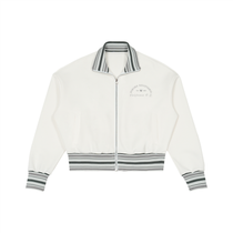 California O.G. Collegiate Striped Collar Women's Zip Jacket