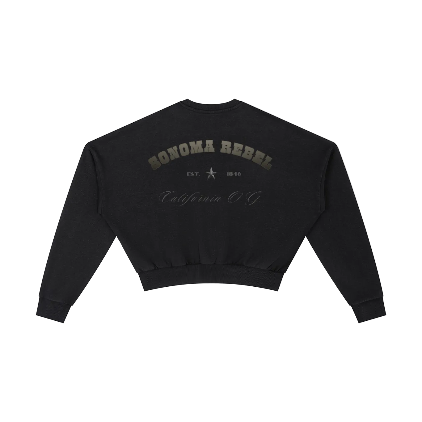 Sonoma Rebel Vintage Washed Cropped Sweatshirt Secondary image