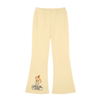 Valley of the Moon Glam Slim-Fit Flared Sweatpants