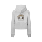 Sonoma County Wine Country Original Cropped Zip-Through Hoodie