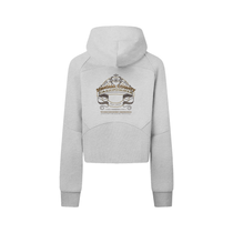 Sonoma County Wine Country Original Cropped Zip-Through Hoodie