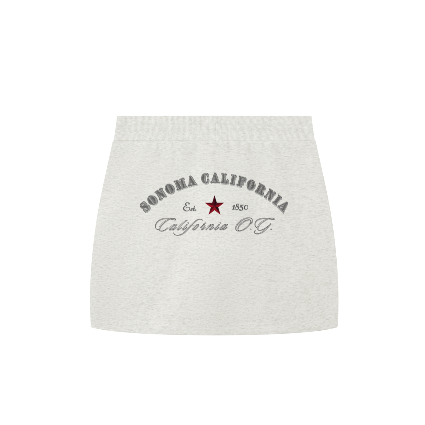 California O.G. Drawstring Mini Skirt Main image