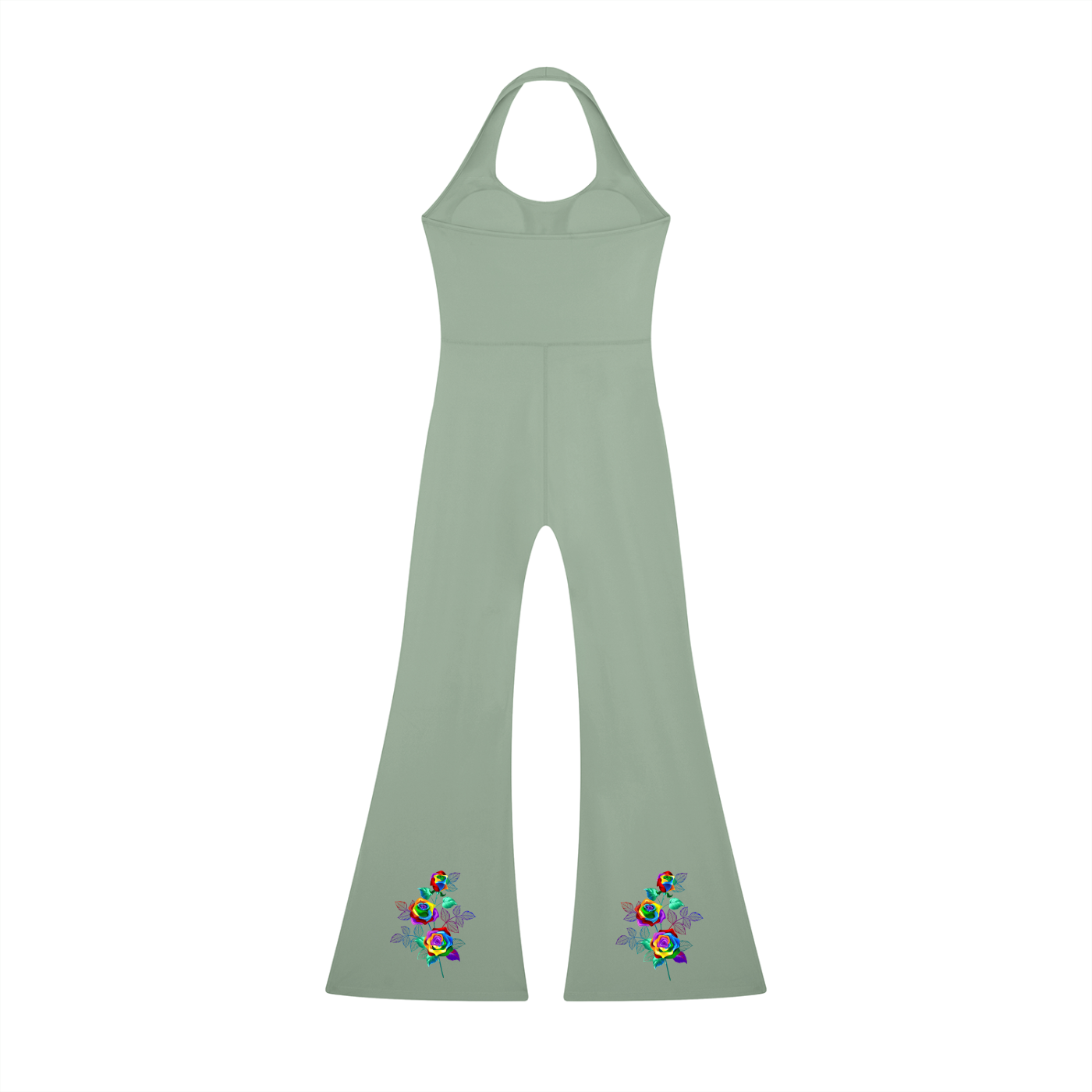 Women’s Halter Flared Jumpsuit